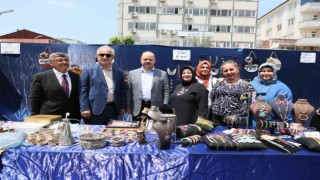 El emeği göz nuru eserler Derincede görücüye çıktı