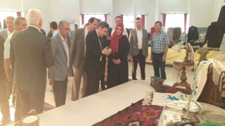 El emeği ürünler sergilendi