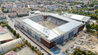 Elazığ Stadyumunda çalışmalar yeniden başladı