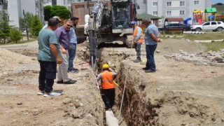Emette alt yapı çalışmaları tüm hızıyla devam ediyor
