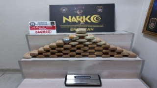 Erzincanda 23 kilo 767 gram eroin ele geçirildi