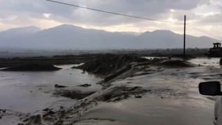 Erzincanda sel felaketi, kent adeta sular altında kaldı