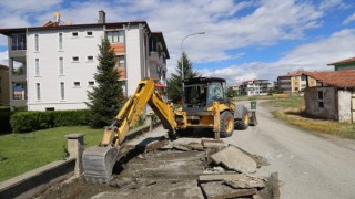 Erzincanda üst yapı çalışmalarına devam ediyor