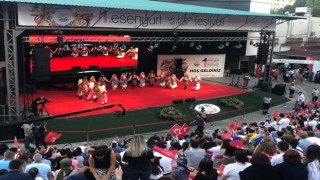 Esenyurtta Halk Dansları ve Müzik Festivali son buldu