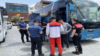 Esenyurtta yabancı uyruklu denetiminde ilginç olay