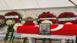 Eski bakan Tarhan Erdem son yolculuğuna uğurlandı