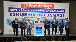 Eskişehirde düzenlenen ‘CHPli Başkanlar Toplantısı sona erdi