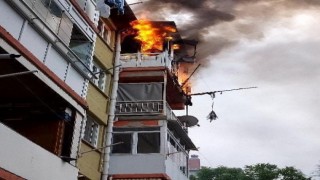 Eskişehirde yangın paniğe sebep oldu