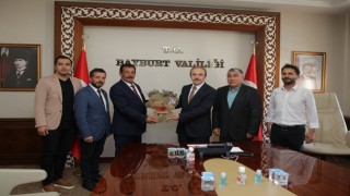 Esnaf ve Sanatkarlar Odaları Birliği yeni yönetiminden Vali Epcime ziyaret