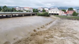 Filyos Nehri havadan görüntülendi