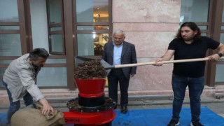 Fındık zurufundan yem üretildi
