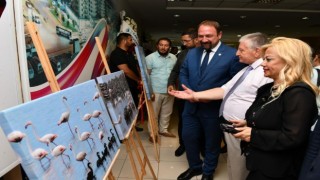 “Flamingo Adası” fotoğraf sergisi kapılarını açtı