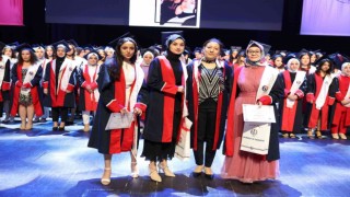 GAÜN Sağlık Bilimleri Fakültesinde mezuniyet coşkusu