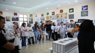 Gazi Üniversitesi öğrencileri Matematik Müzesine hayran kaldı