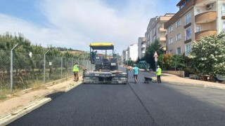 Gebzede asfalt serim çalışmaları sürüyor