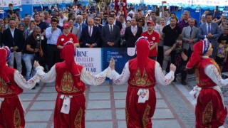 Geleneksel el sanatları Edirnelilerle buluştu