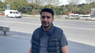 Genç adamdan insanlık örneği: Yaşlı adamı korkuluklardan kurtardı