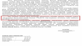 Genç avukat baroya açtığı davayı kazandı
