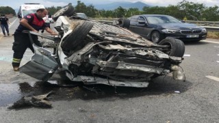 Germencikte trafik kazası: 1 yaralı