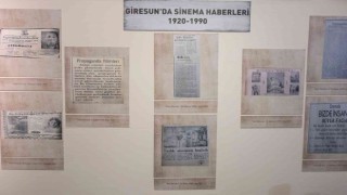 Giresunun 76 yıllık sinema tarihi önce tez konusu oldu, sonra sergisi açıldı