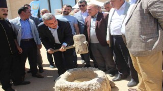 Göbeklitepede davullu zurnalı buğday şenliği