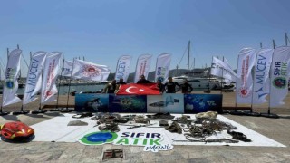 Göcekte deniz dibi temizliği yapıldı