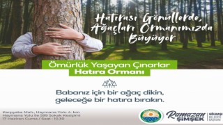 Gölbaşı Belediye Başkanı Şimşek: “Geleceğe kök salacak bir ağaç, babalarımızın hatırasını ölümsüz kılacak”
