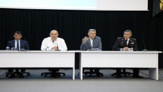 Gönende muhtarlar toplantısı yapıldı