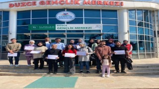Gönülden Gönüle Destek verenlere teşekkür belgeleri verildi