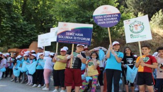 Gördükleri manzara karşısında şaşkına döndüler