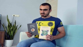 Göremediği dünyayı 104 sayfaya sığdırdı