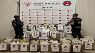Gümrük Muhafaza ekipleri Türkiyenin hudutlarında uyuşturucuya geçit vermiyor