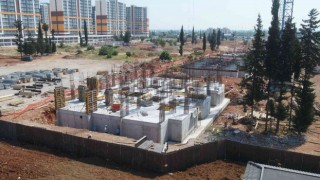 Güneş Mahallesindeki kentsel dönüşümde bloklar yükseliyor