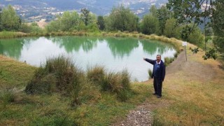 Gurbetçi kadın gölette ölü bulundu