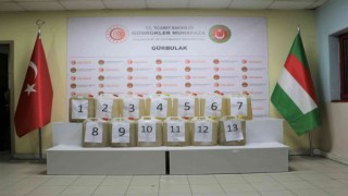 Gürbulak Gümrük Kapısında 273 kilo sıvı metamfetamin ele geçirildi