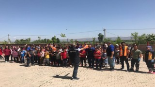 Güroymakta Deprem ve Tahliye Tatbikatı