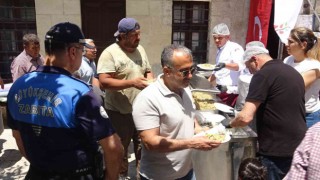 Habib-i Neccar Anma etkinlikleri... 1500 kişilik etli pilav dağıtıldı