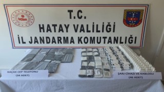 Hatayda 34 adet kaçak cep telefonu ele geçirildi