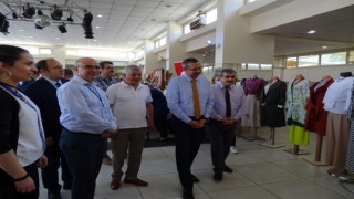 Havran Halk Eğitim Merkezi yılsonu sergisi açıldı