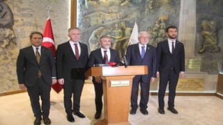 Hazine ve Maliye Bakanı Nebatiden Gaziantep Valiliğine ziyaret