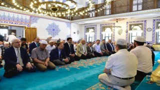 Hıfzı Hüseyin Cami dualarla açıldı