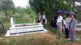 Hisarcıklı şehit asker mezarı başında anıldı