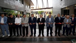 Hükümlü ve tutukluların el sanatları sergisi Mersin Adliyesi bahçesinde açıldı
