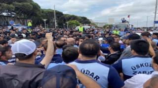 İBB, Üsküdarda otopark alanını farklı proje için boşalttı, gerginlik yaşandı