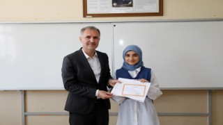 İnegölde karne heyecanı