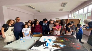 İspirli öğrenciler sanatçılarla buluştu
