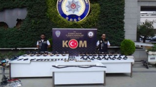 İstanbulda silah kaçakçılığı operasyonu: 8 gözaltı