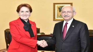 İYİ Parti Genel Başkanı Akşenerden CHP lideri Kılıçdaroğluna ziyaret
