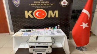 İzmir polisinden sahteciliğe geçit yok