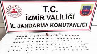 İzmirde tarihi eser operasyonu: 2 gözaltı